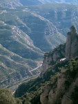 Gebirge Montserrat